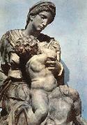 Michelangelo Buonarroti Medici Madonna oil painting artist